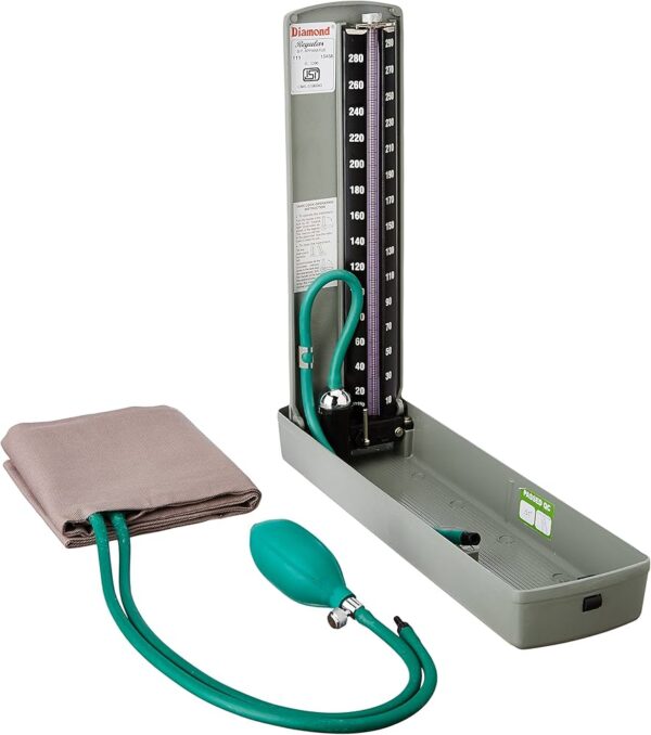 Diamond Regular Blood Pressure Monitor Mercurial with Normal Cuff | Sphygmomanometer Mercury BPMR111