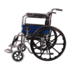 Hero Eco Med - Mediva MHL 1002-C Eva Chrome Finish Commode Wheelchair with Mag Wheels and Eva Tyres