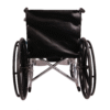 Hero Eco Med - Mediva MHL 1002-C Eva Chrome Finish Commode Wheelchair with Mag Wheels and Eva Tyres