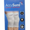 AccuSure Bamboo Yarn Orthopedic Knee Support Cap Brace Sleeves Pair